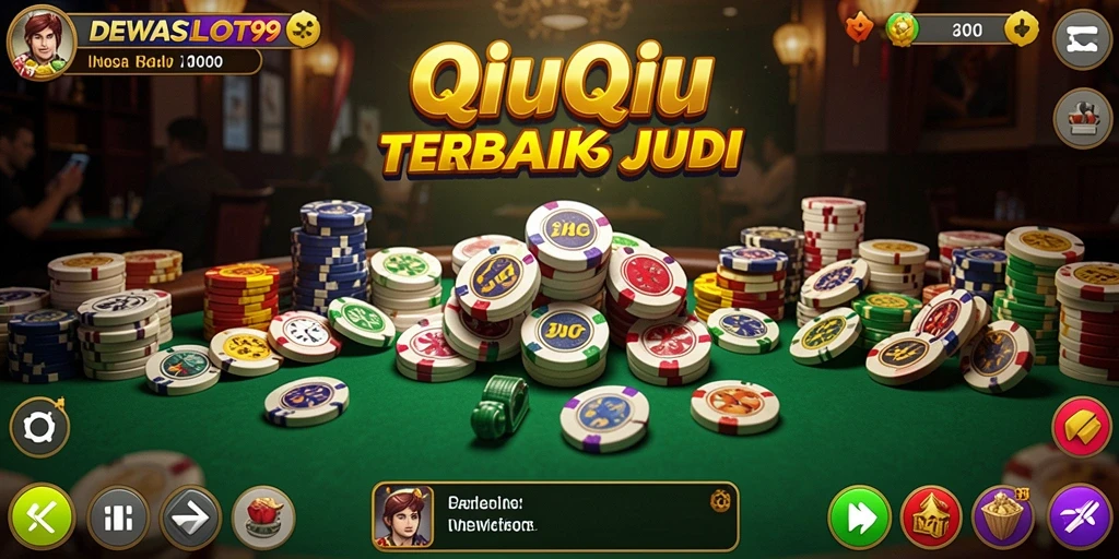 Tampilan gameplay QiuQiu yang mendebarkan di DEWASLOT99.