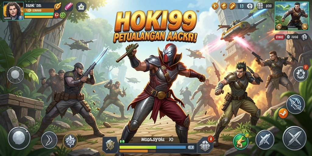 Gameplay HOKI99 menampilkan aksi seru dan karakter menarik.
