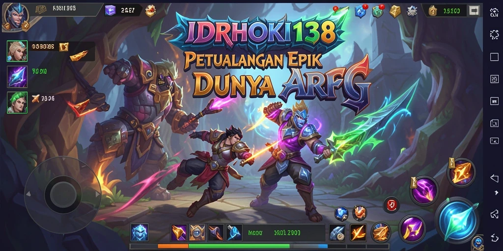 Tampilan gameplay IDRHOKI138 yang mendebarkan dan penuh aksi.