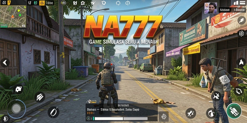 Tampilan gameplay alami dan interaktif dalam NA777.