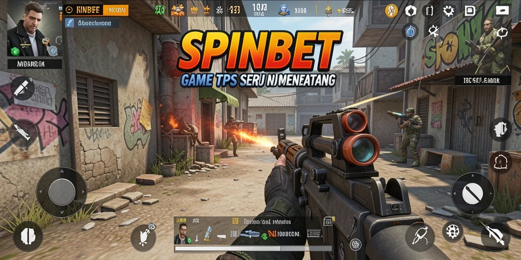 Tampilan gameplay SPINBET yang penuh aksi dan strategi.