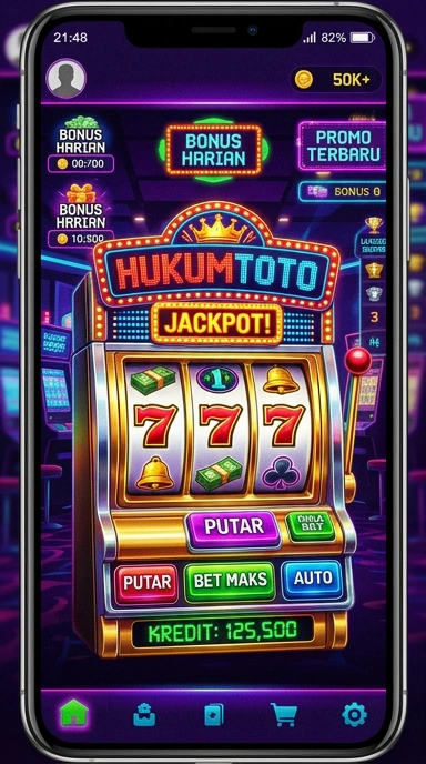 Tampilan antarmuka pengguna hukumtoto yang sederhana dan intuitif.